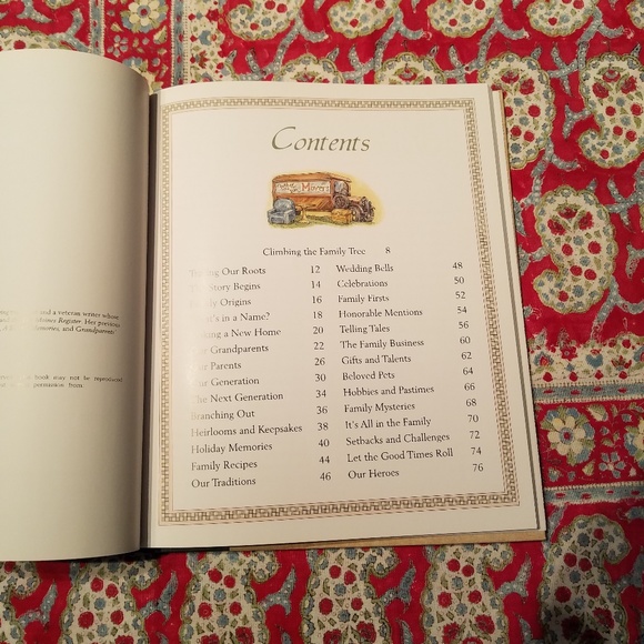 NEW Our Family Tree, A Keepsake Book - Picture 3 of 3